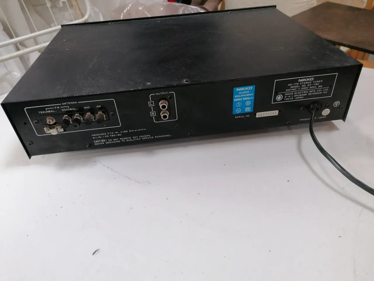 Billede 6 - Apollon AR-550 Forstærker. Nikko Tuner