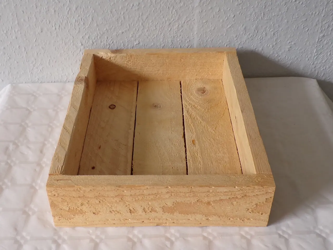 Billede 5 - Bakke genbrugstræ 34 x 27 cm