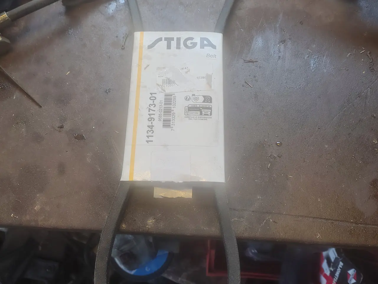 Billede 1 - tilkoblingsrem stiga