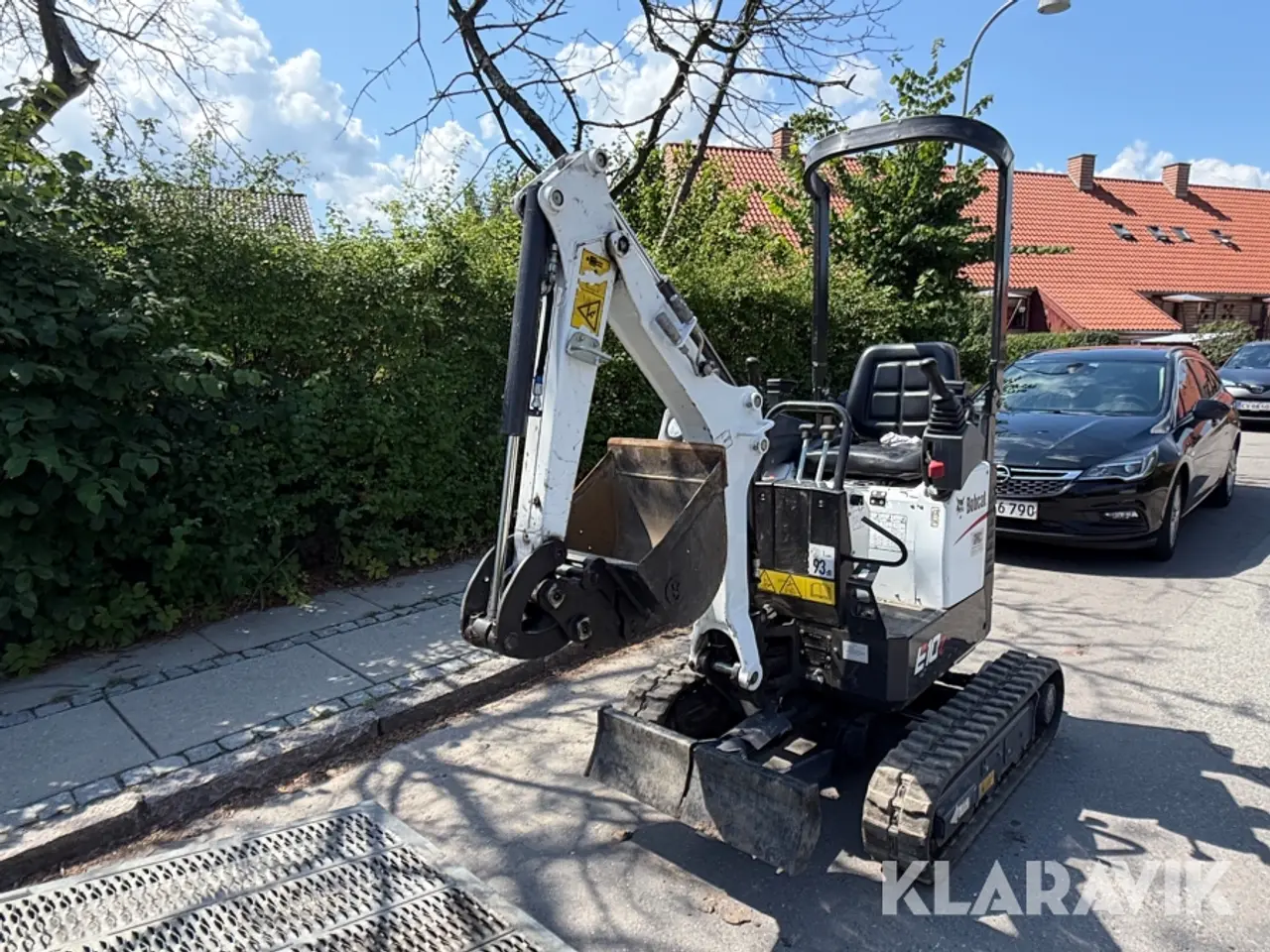 Billede 2 - Gravemaskine med trailer og stort servicekit Bobcat E10Z