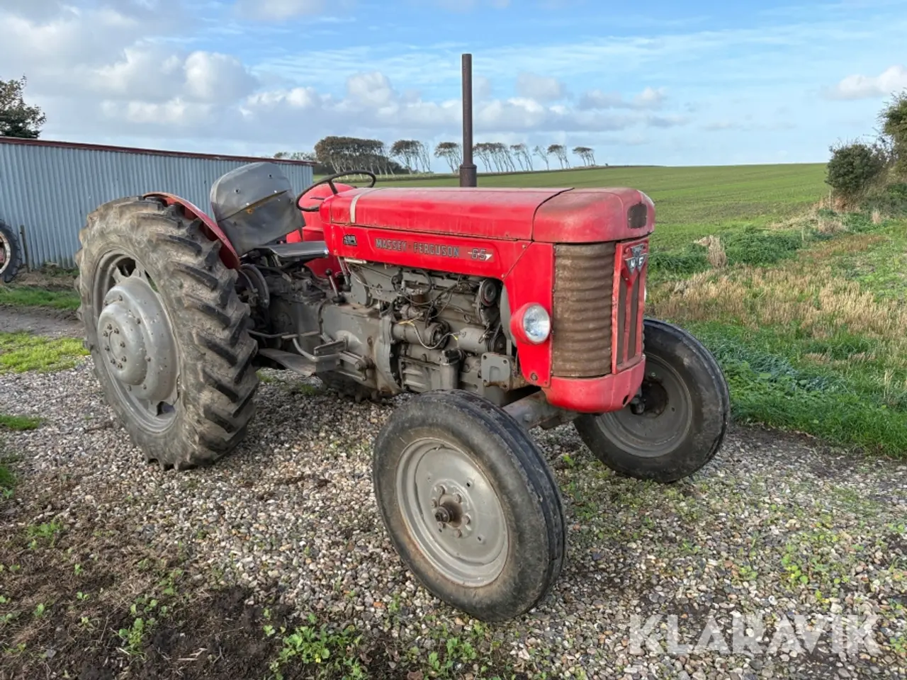 Billede 2 - Veterantraktor Massey Ferguson 65
