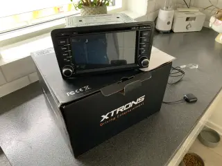 XTRONS Autoradio/CD med skærm