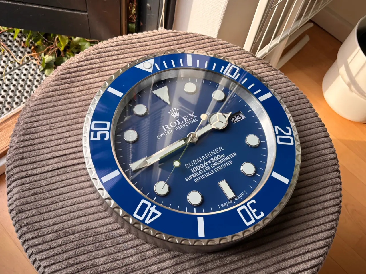 Billede 2 - Submariner inspireret vægur Blå