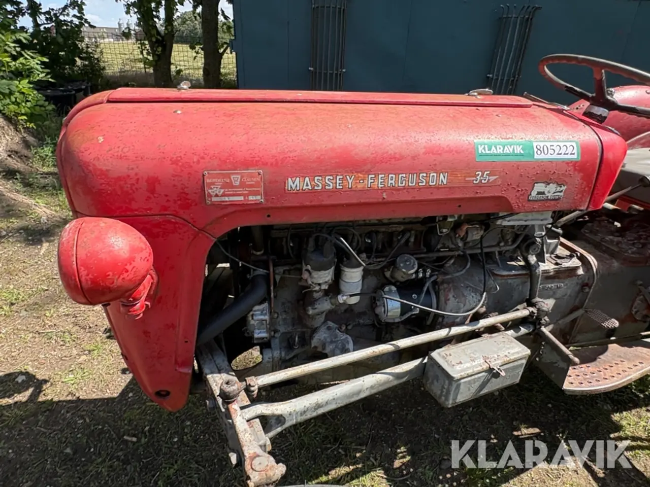 Billede 10 - Veterantraktor Massey Ferguson 35