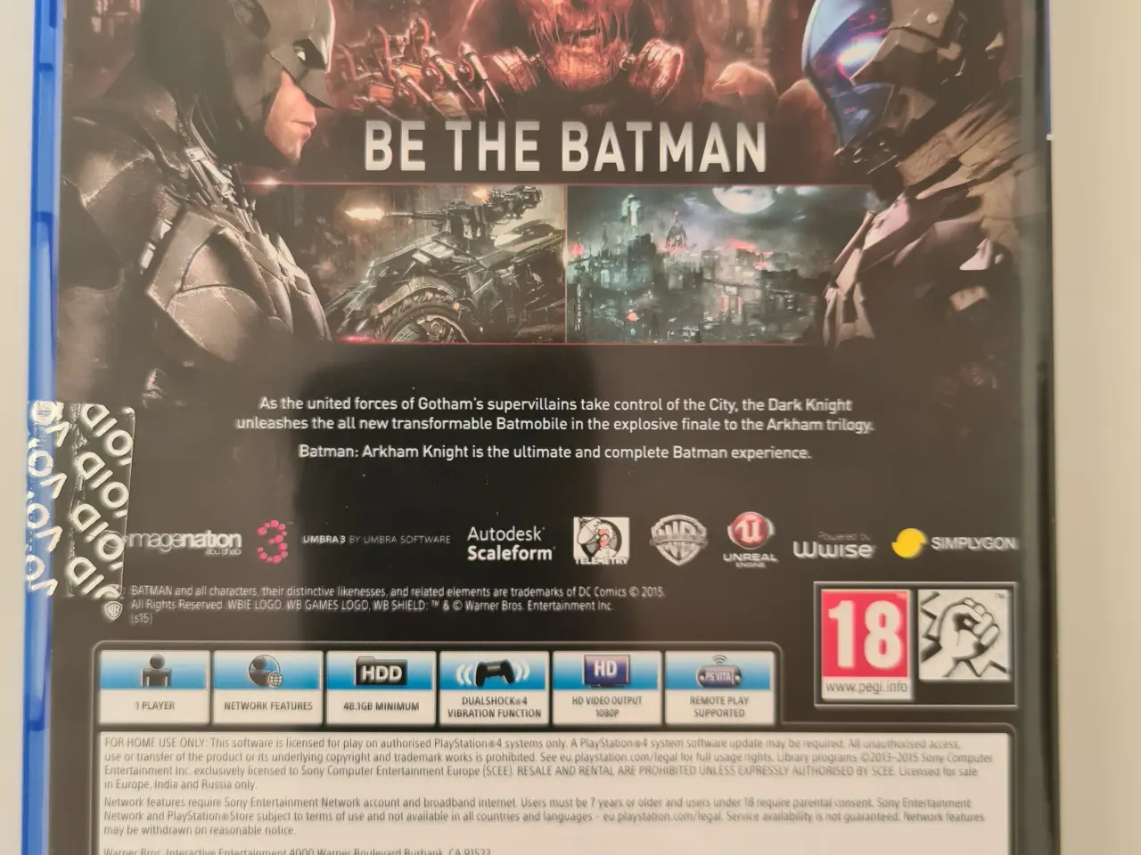 Billede 2 - Ps4 Batman Arkham Knight