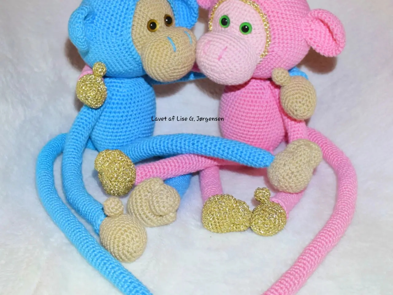 Billede 9 - Hæklet Mike The Monkey abe, 50 cm