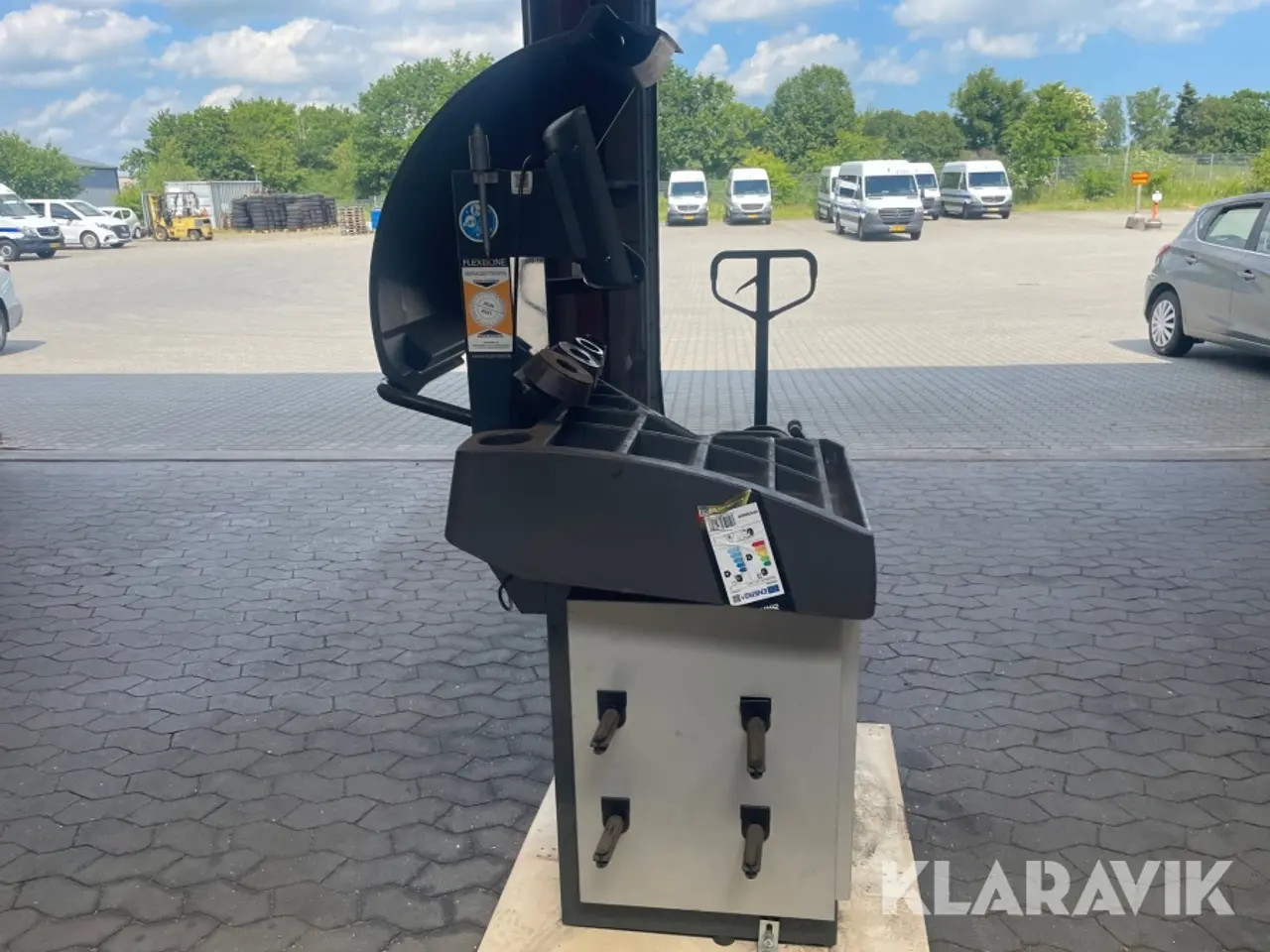 Billede 4 - Hjulafbalanceringsmaskine Flexone Sice S63E
