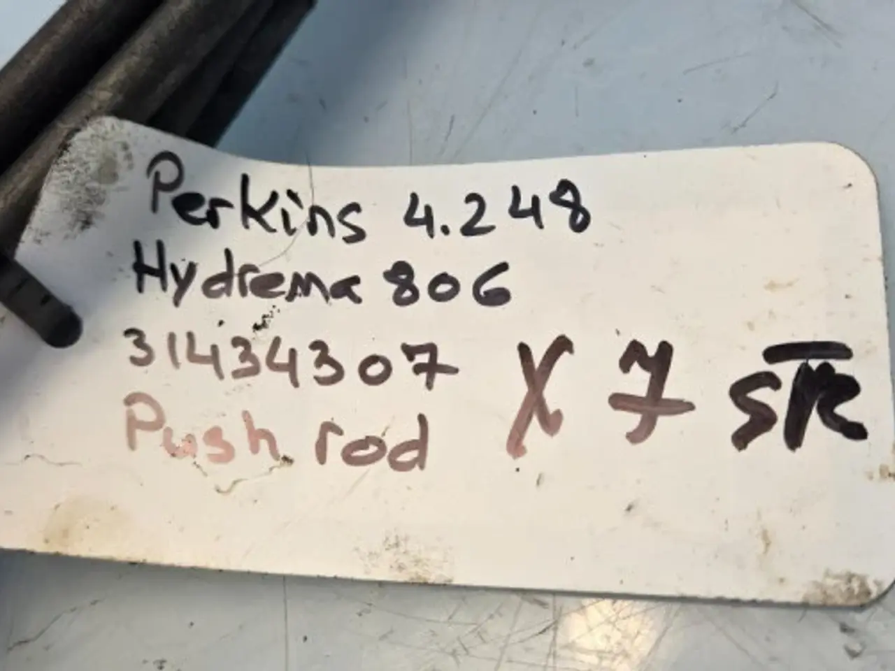 Billede 10 - Perkins 4.248 Stødstænger 31434307   7Stk