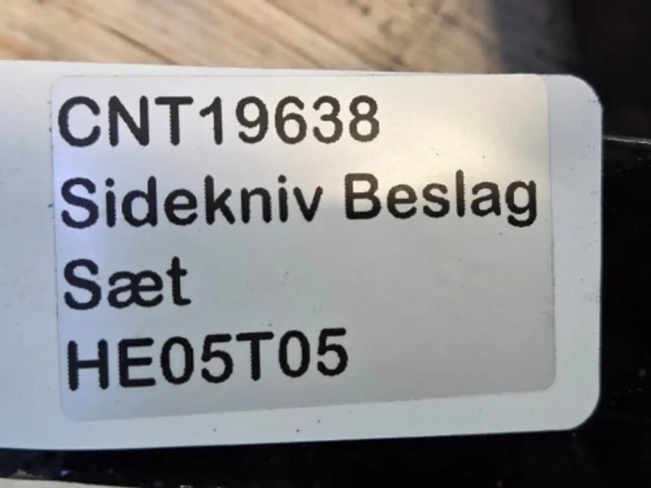 Billede 11 - Sidekniv Beslag Sæt
