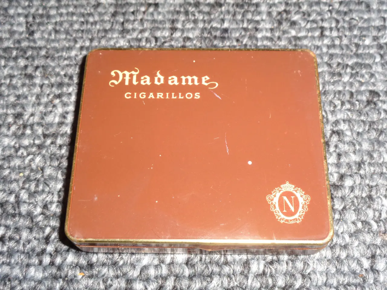 Billede 1 - Cigarillos metal dåse