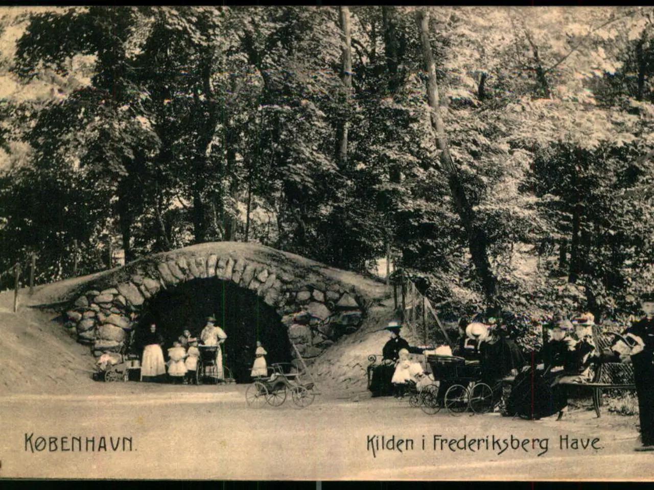 Billede 1 - København - Kilden i Frederiksberg Have - Stender 595 - Brugt