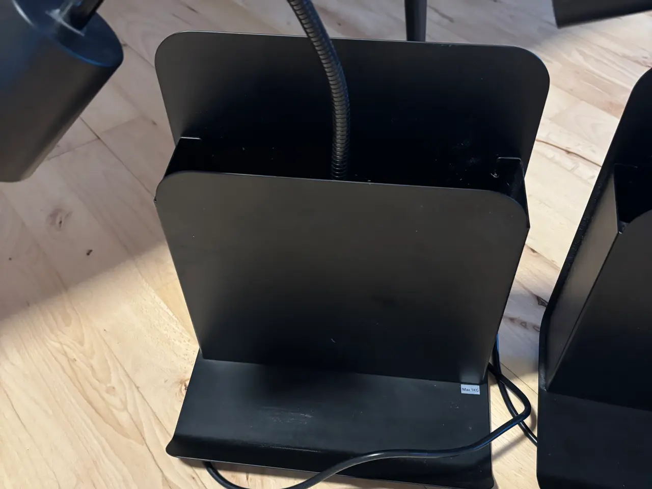 Billede 3 - Nordlux Roomi væglampe med USB, sort