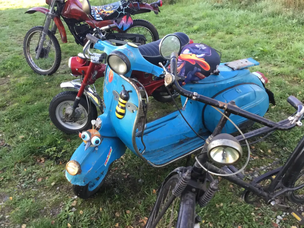 Billede 1 - Vespa lavet i sjov med Pgo comet motor