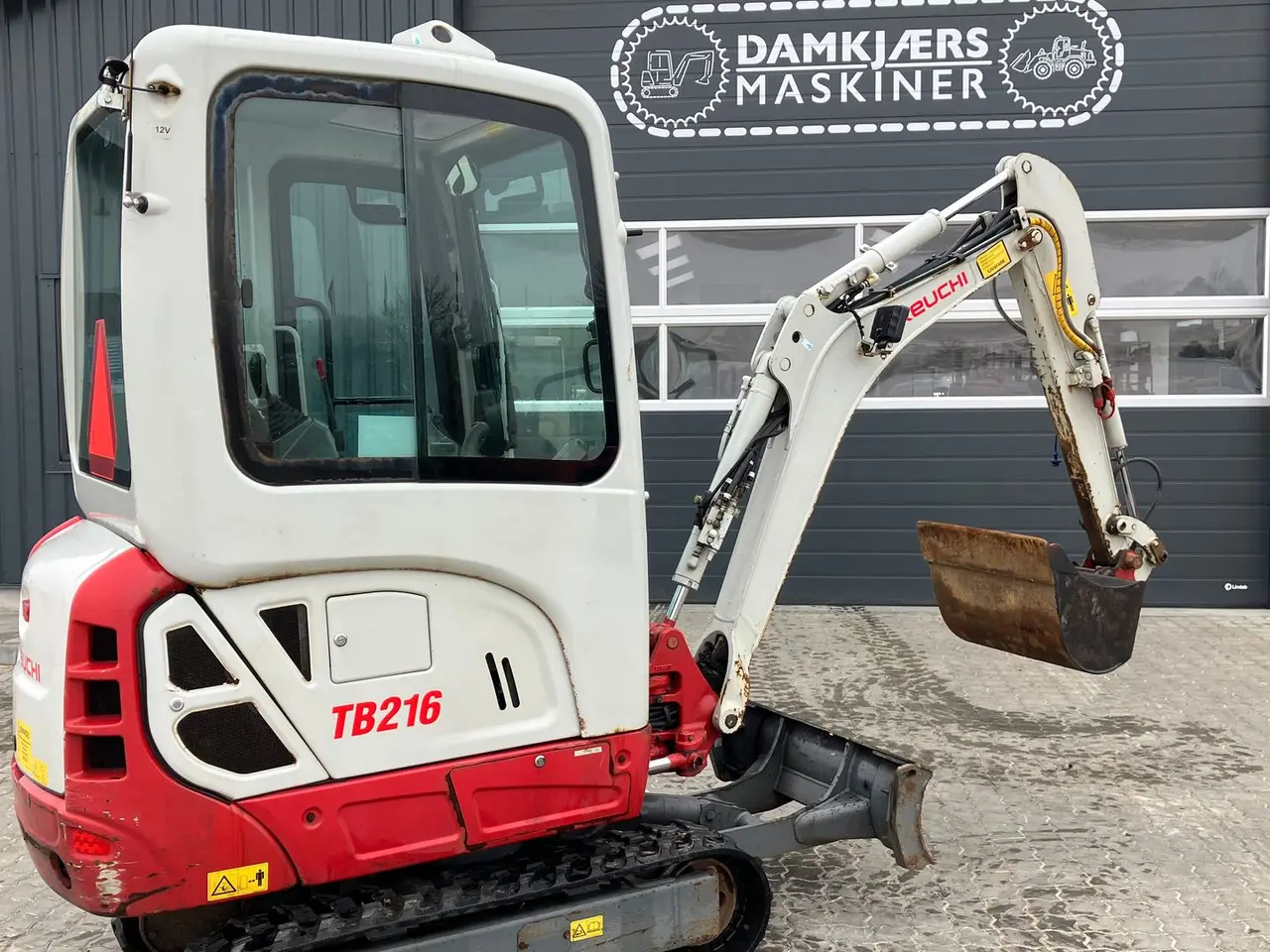 Billede 3 - Takeuchi TB216 Takeuchi TB216 kun 1650 timer