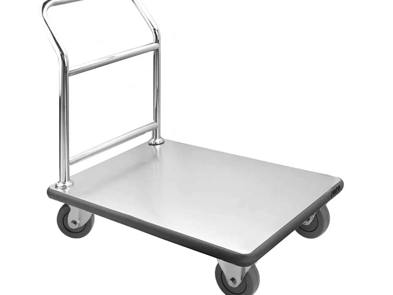 Billede 1 - Robust Platformsvogn i Rustfrit Stål (AF 230)