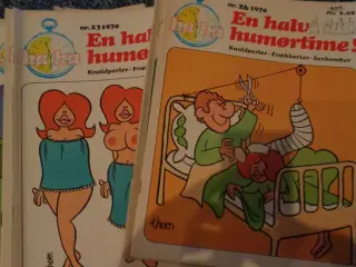 En halv humørtime