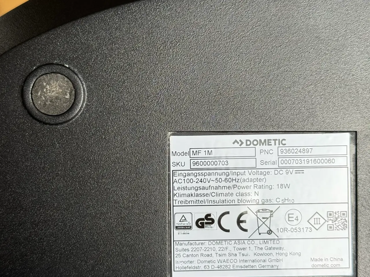 Billede 5 - Mælkekøler 1 Liter, Dometic MyFridge MF 1M