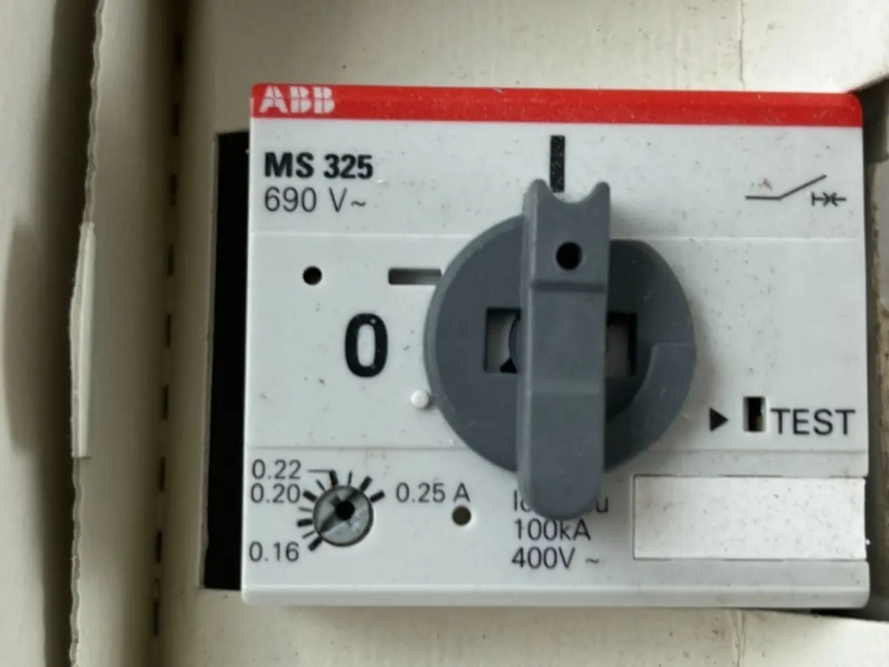 Billede 1 - ABB MS325-0.25 Manual Motor Starter 0.16–0.25A