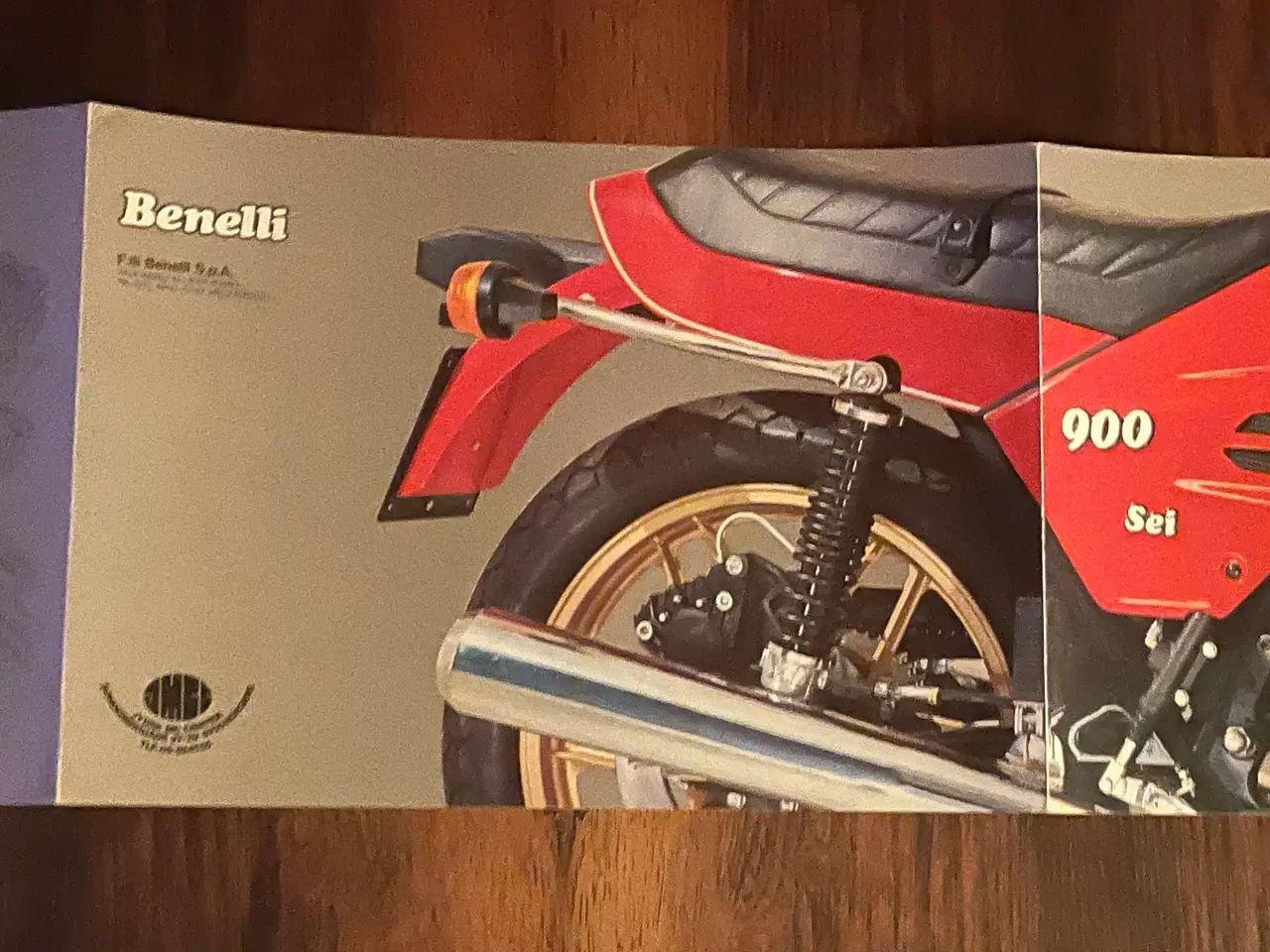 Billede 6 - Benelli brochure gamle