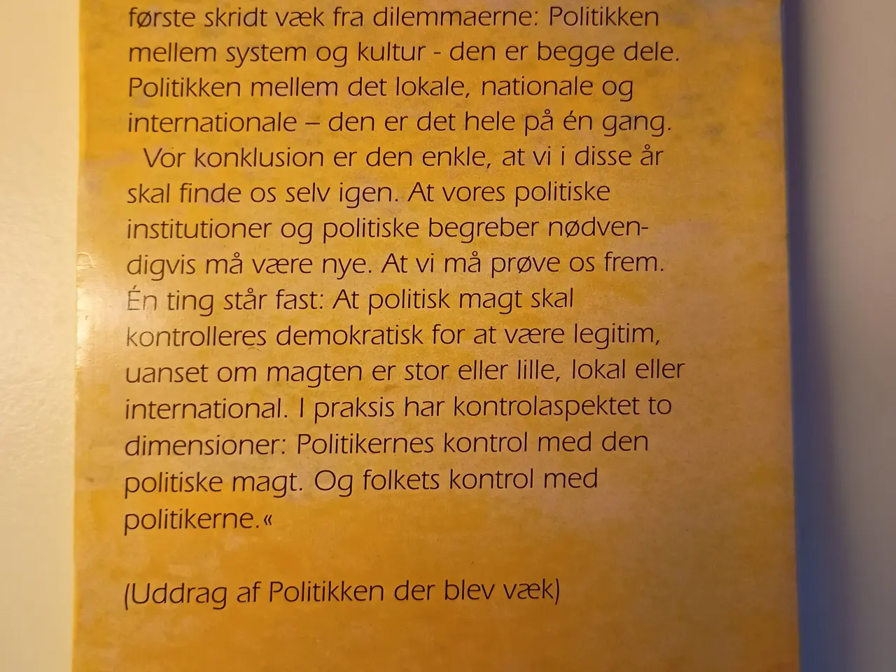 Billede 3 - Politikken der blev væk, af Kr. S. Jørgensen m.fl.