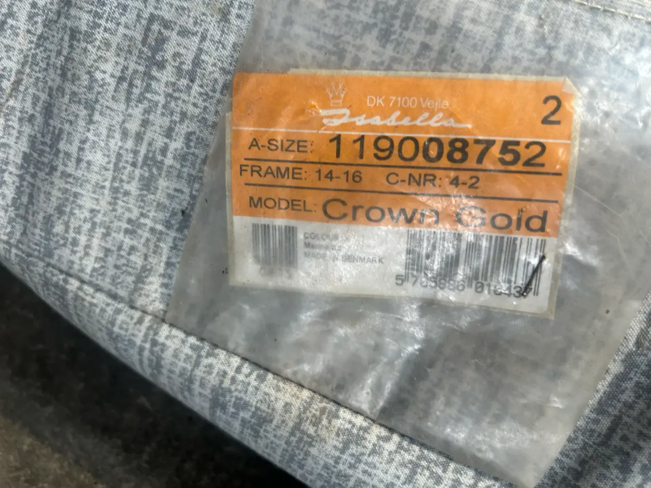 Billede 2 - sabella Crown Gold fortelt – A-mål 875 / Dybde 2,5