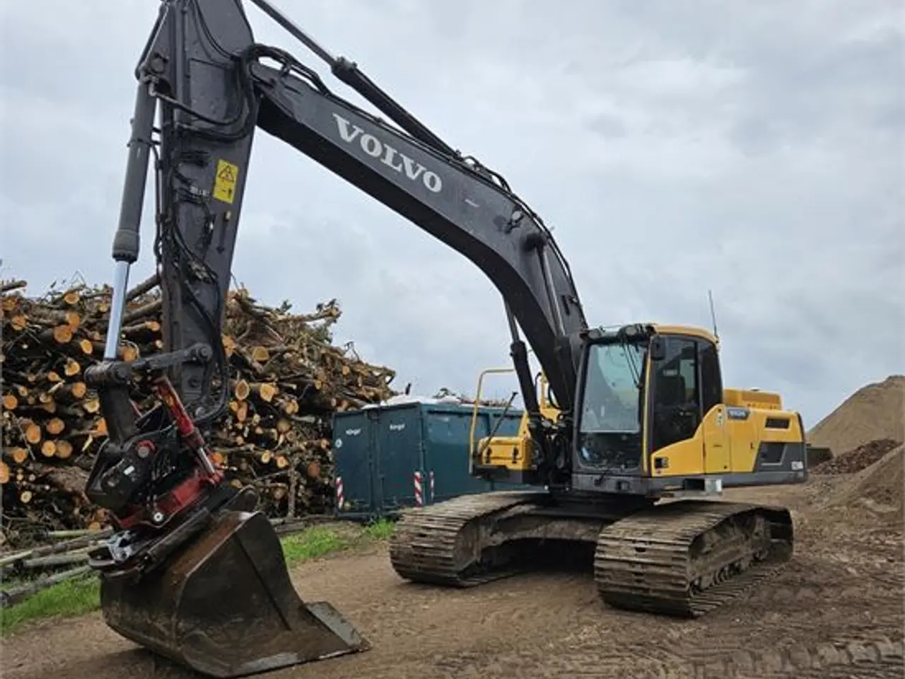 Billede 3 - Volvo EC250 DL - 27 ton - Rotortilt Indexator RT80 - Video
