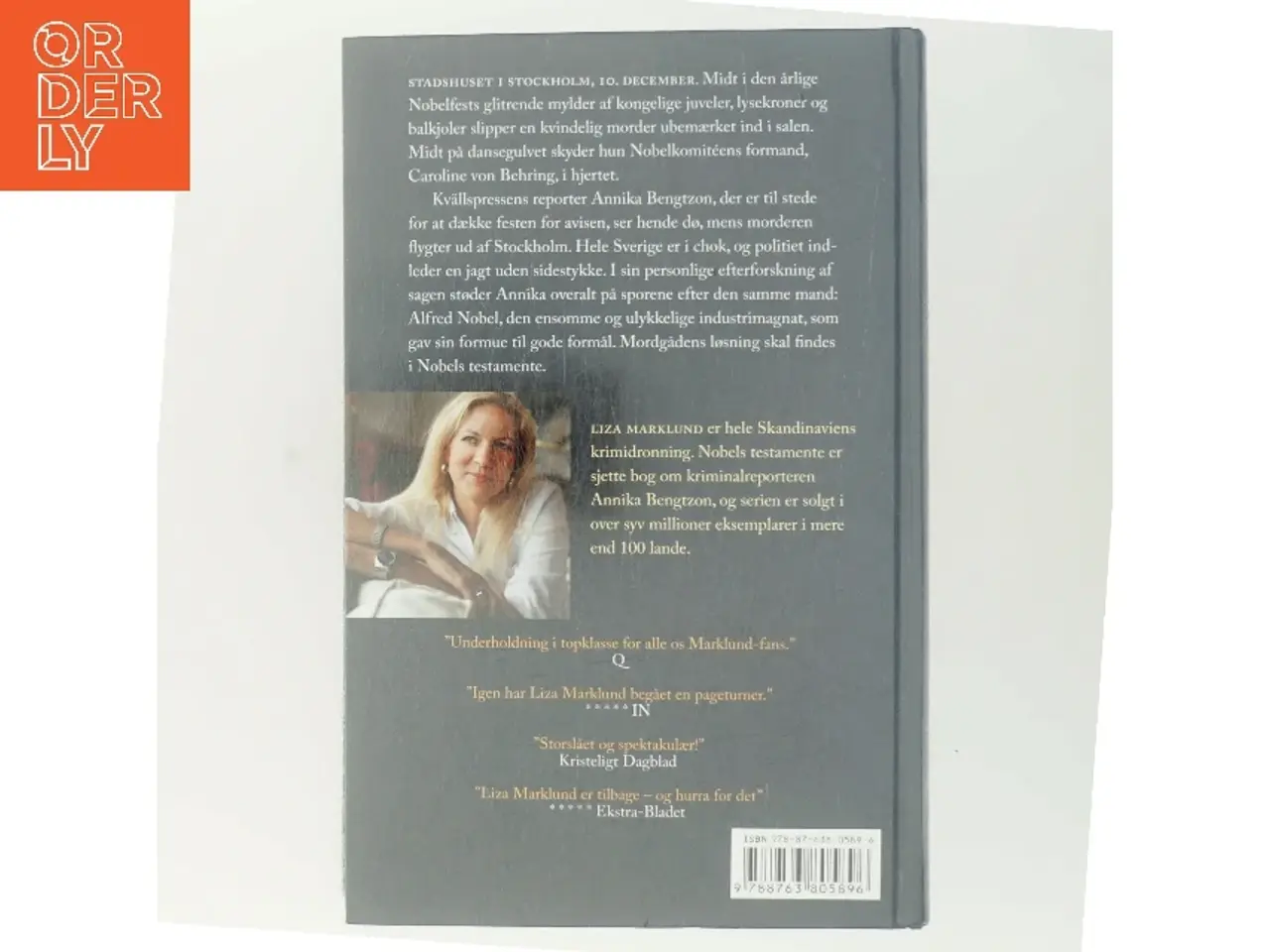 Billede 3 - Nobels testamente af Liza Marklund (Bog)