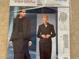 Burda mønster 2551 str. 34-44 jakke & nederdel