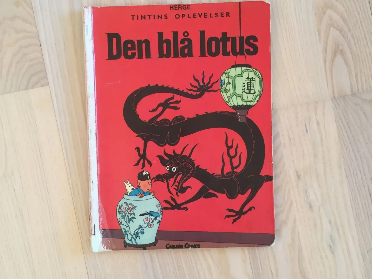 Billede 1 - Tintins oplevelser - Den blå lotus