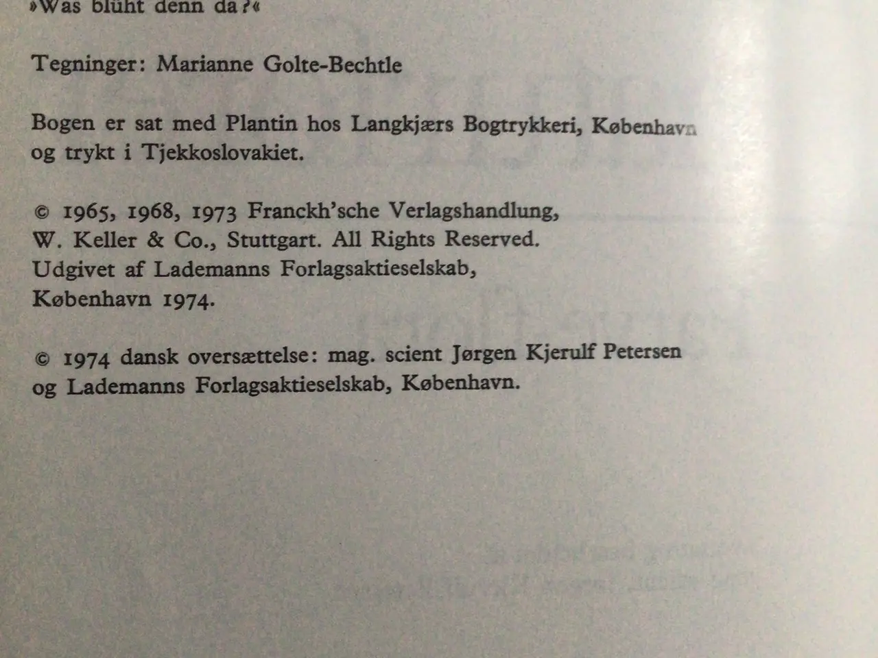 Billede 4 - Lademanns Naturfører. FARVEFLORA.