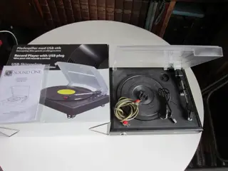 Sound One pladespiller med USB-stik