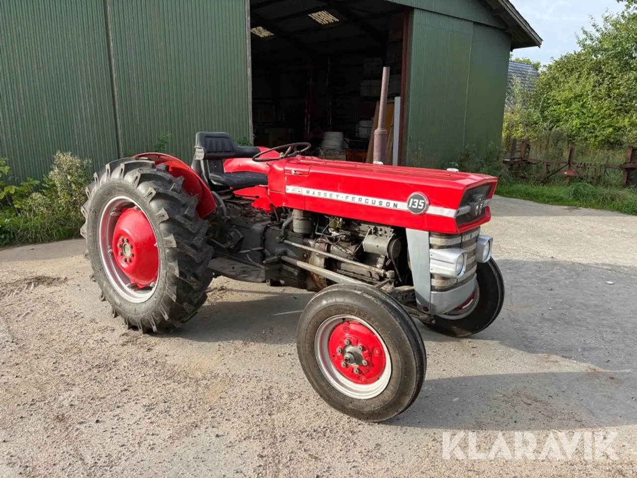 Billede 7 - Veterantraktor Massey Ferguson 135