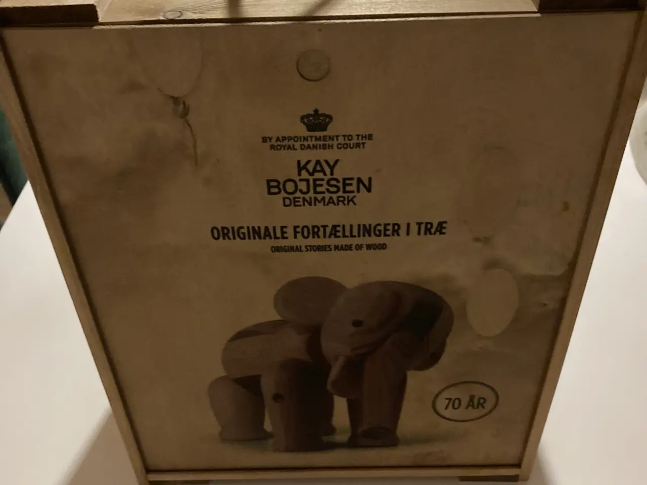 Billede 2 - Kay Bojesen stor elefant nr 313 a 600 stk