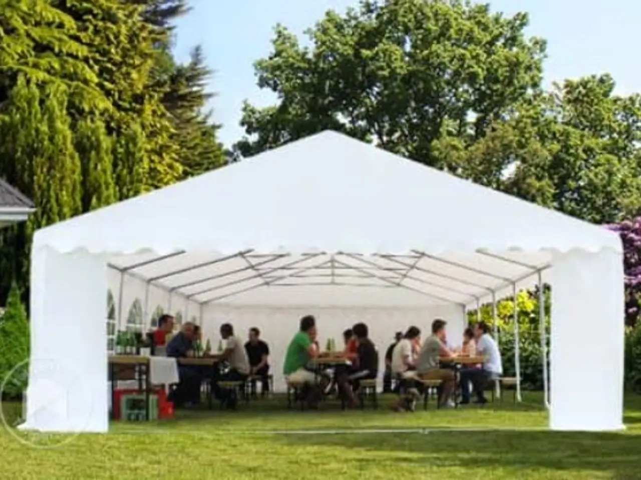 Billede 7 - Partytelt til konfirmation, havefest eller bryllup