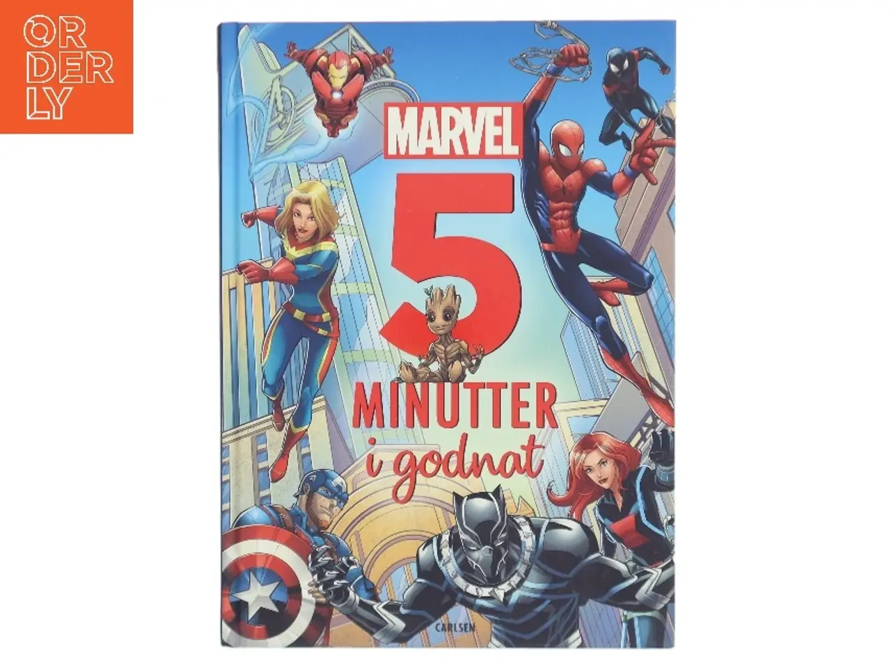 Billede 1 - 5 minutter i godnat : Marvel (Marvel) (Bog)
