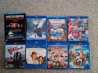 Diverse Blu-ray film.
