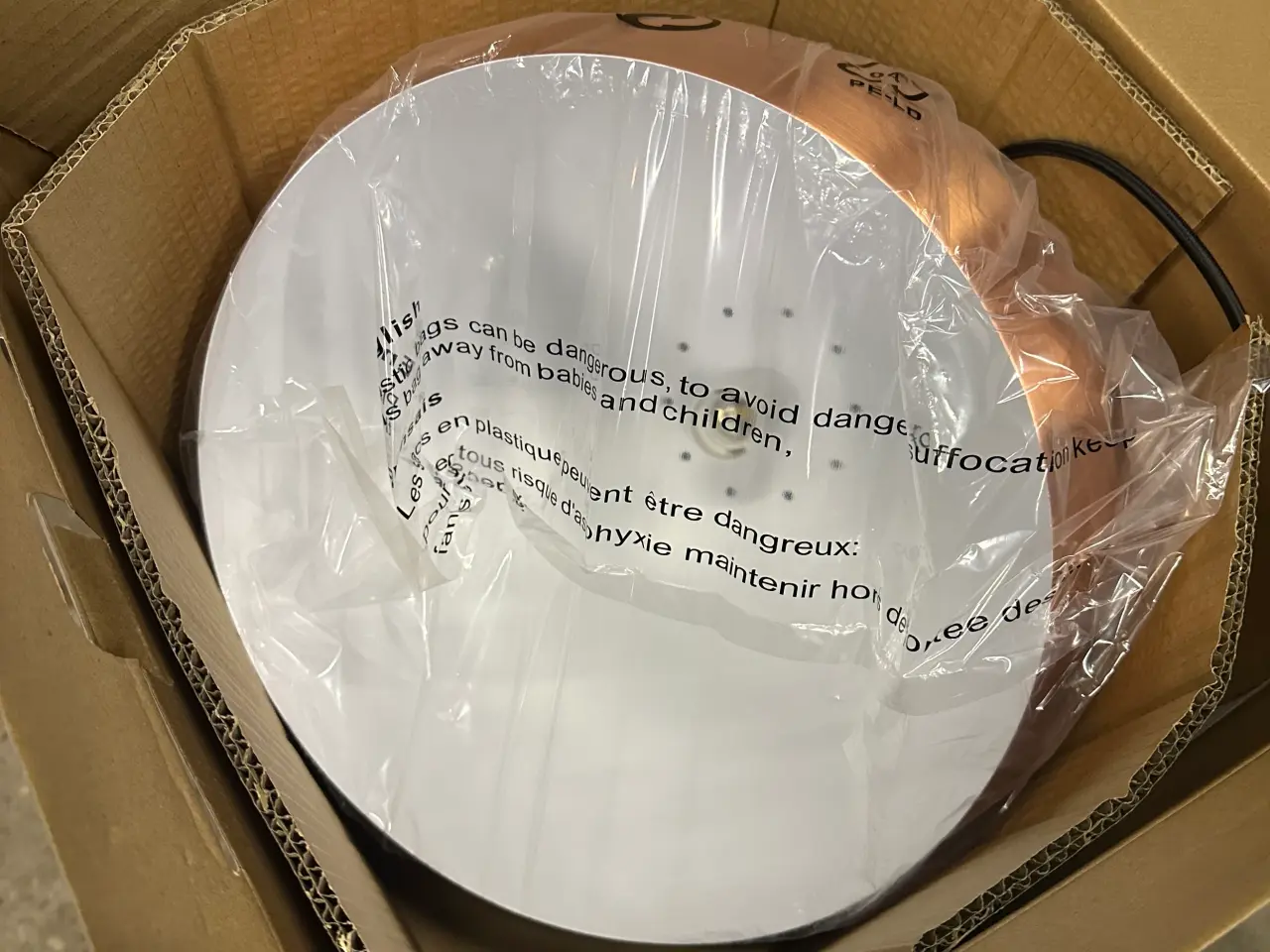 Billede 4 - Kobber pendel lampe