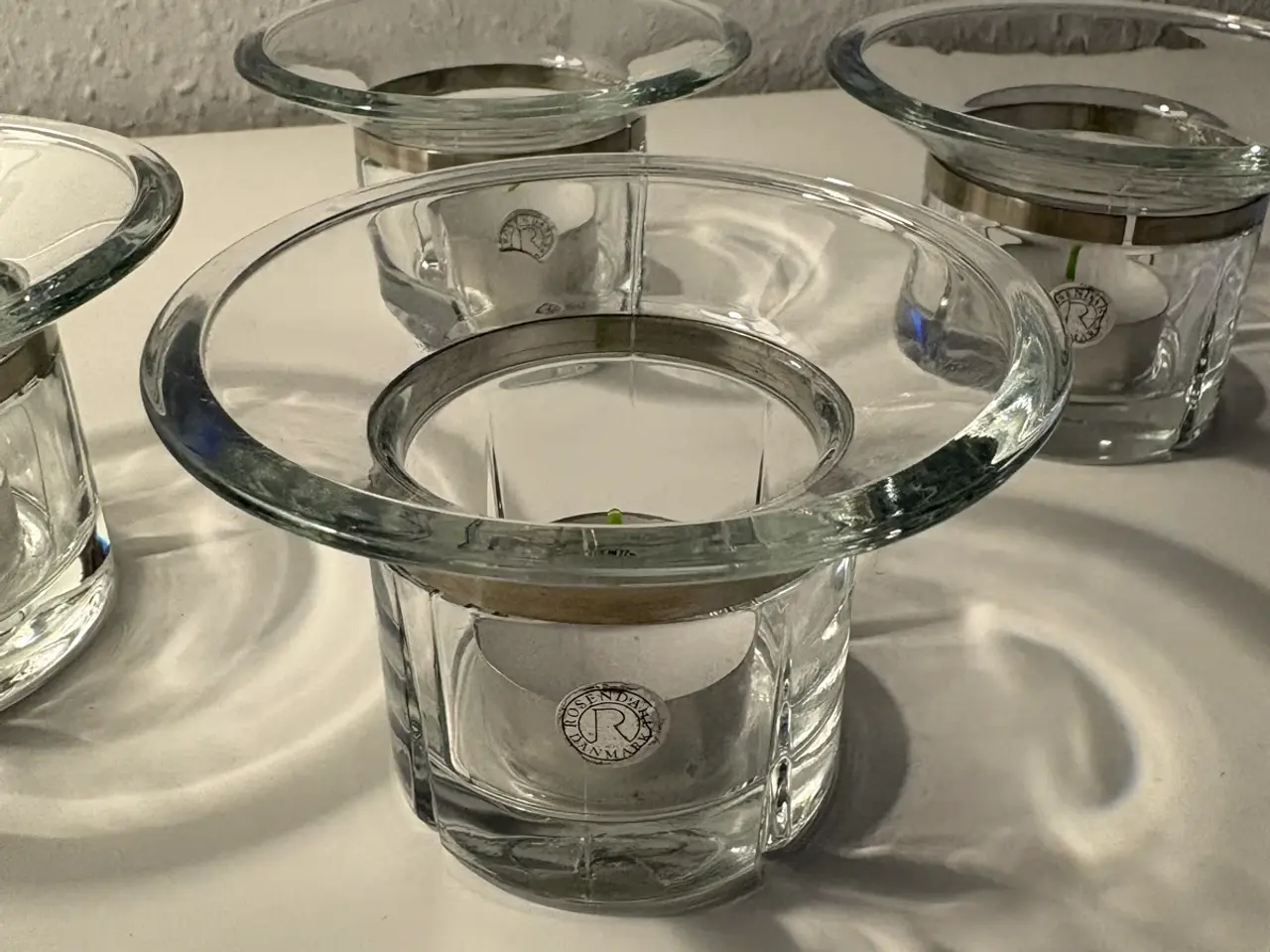 Billede 2 - Rosendahl glas fyrfadsstager