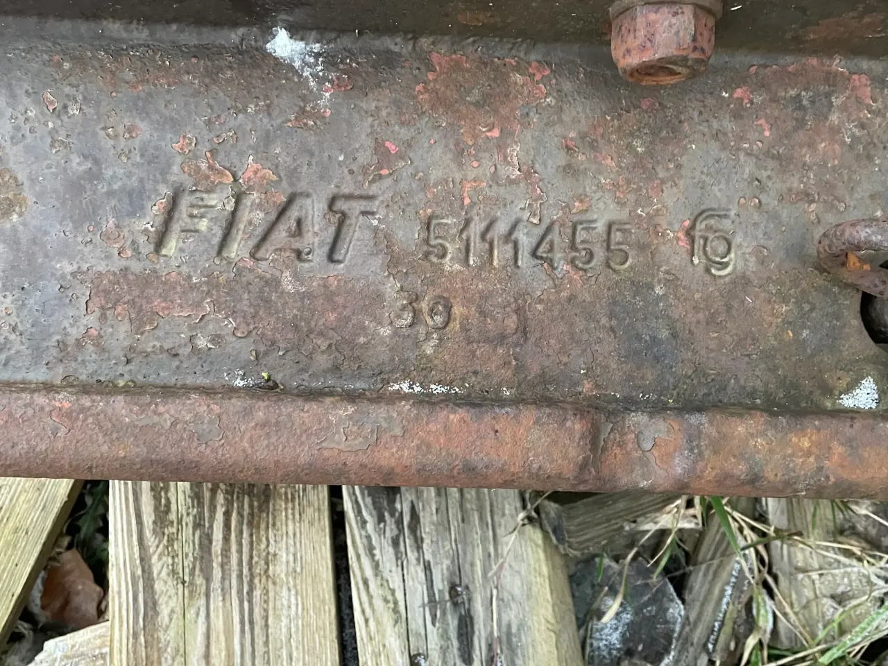 Billede 2 - A ramme til Fiat klodser 
