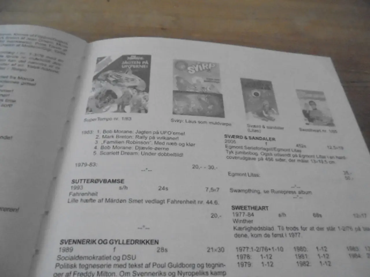 Billede 8 - Dansk Tegneserie-bibliografi 1847-2005