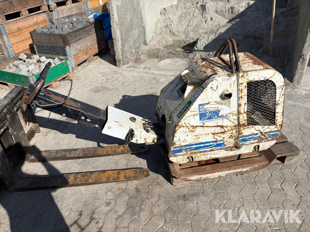 Billede 1 - Pladevibrator Tremix MV440