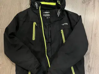 Vertical sort skijakke