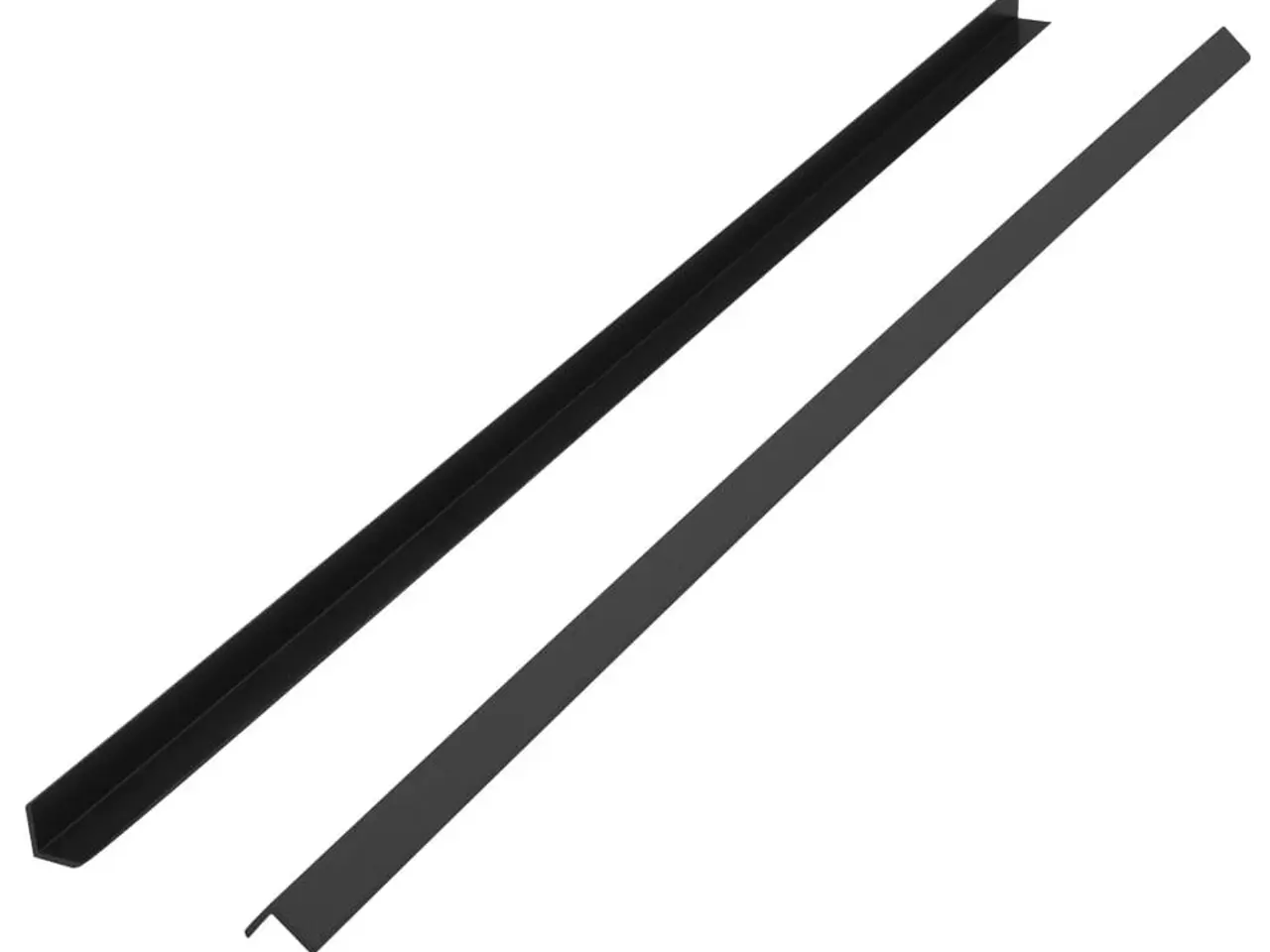 Billede 3 - Terrassevinkellister 5 stk. WPC 170 cm sort