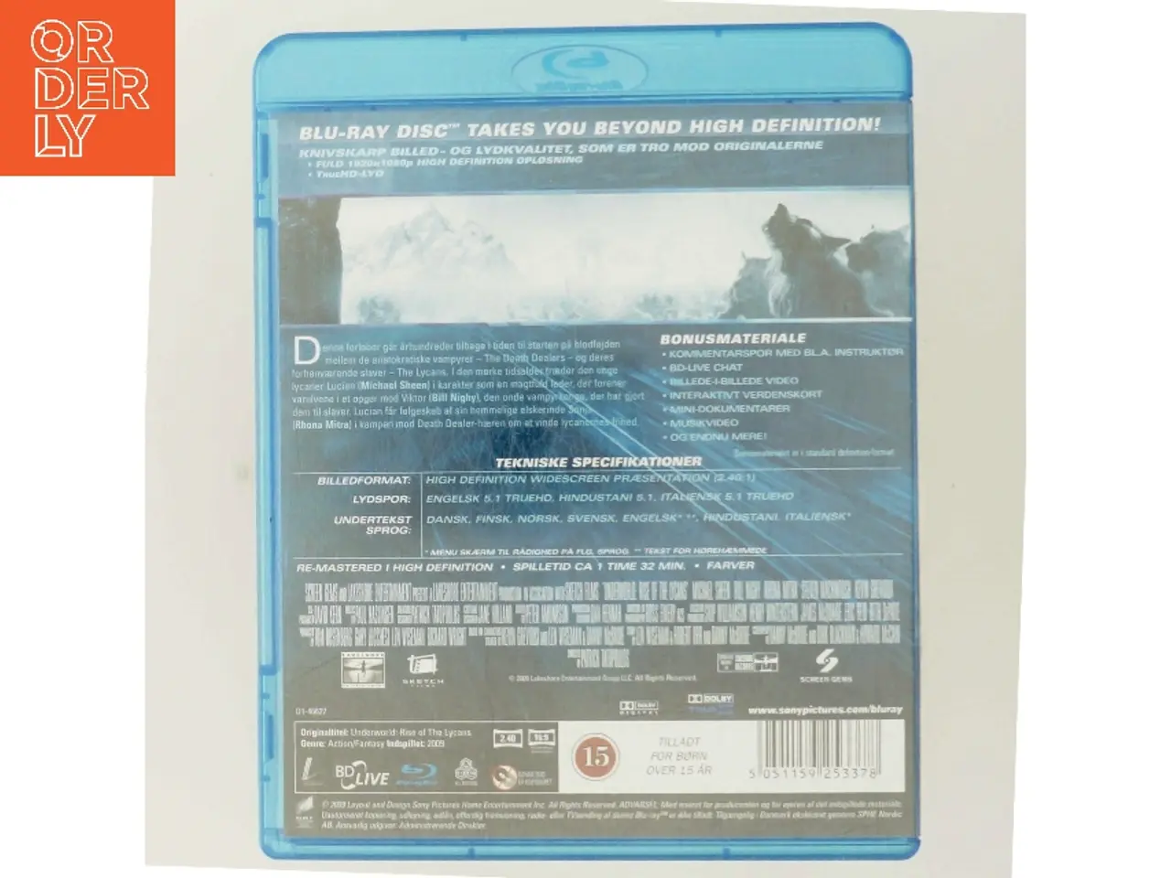 Billede 3 - Underworld: Rise of the Lycans med Michael Sheen (DVD)
