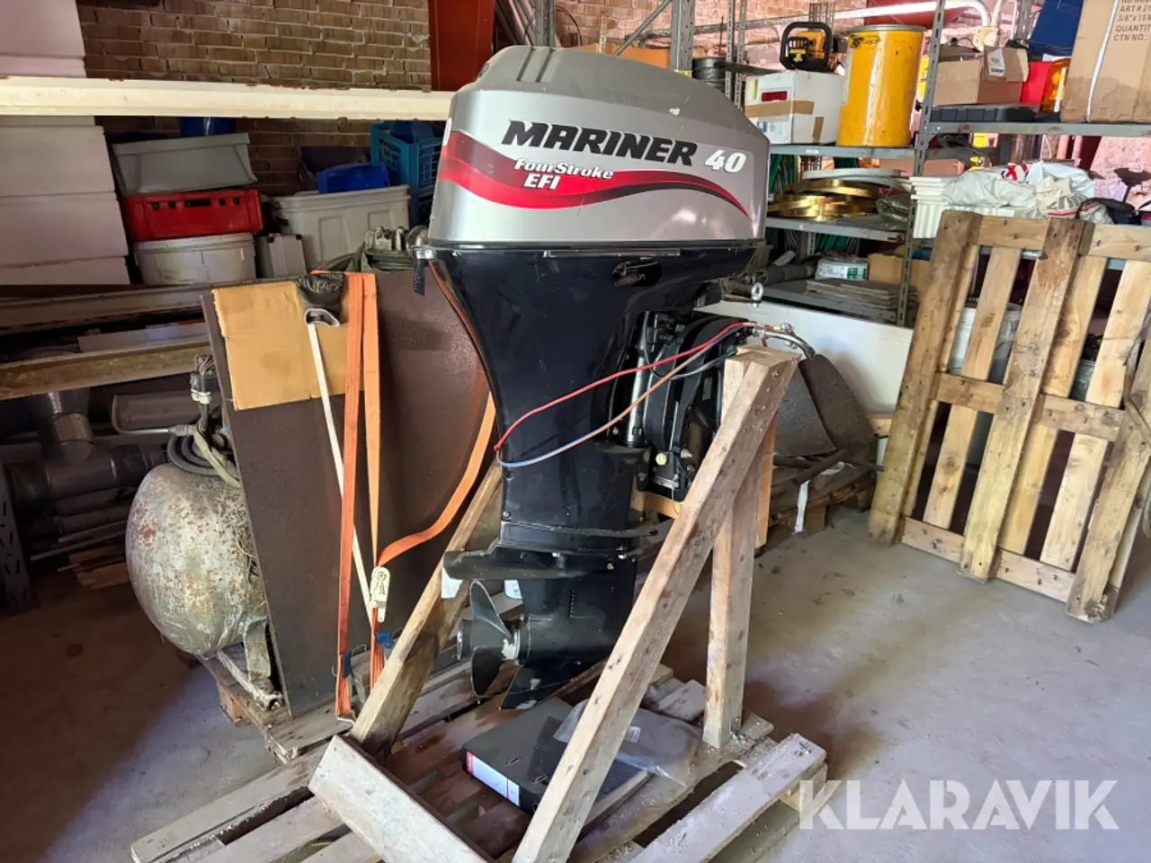Billede 5 - Bådmotor Mariner 40 fourstroke efi