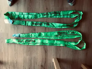 Løfteslynger - 2 stk. - WLL: 2000 kg - CONA CORD