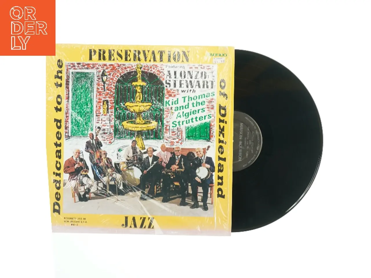 Billede 1 - Dedikeret til bevarelse af Dixieland Jazz LP fra Maison Bourbon Records