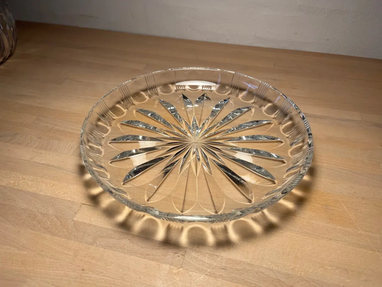 Billede 1 - Fad i Krystal 29 cm i diameter