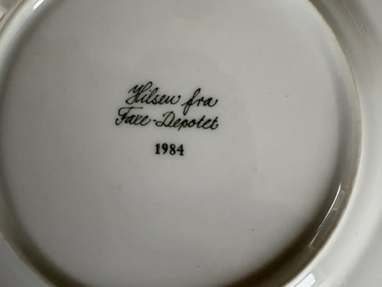 Billede 12 - 11 Flora Danica tallerkener med botaniske motiver