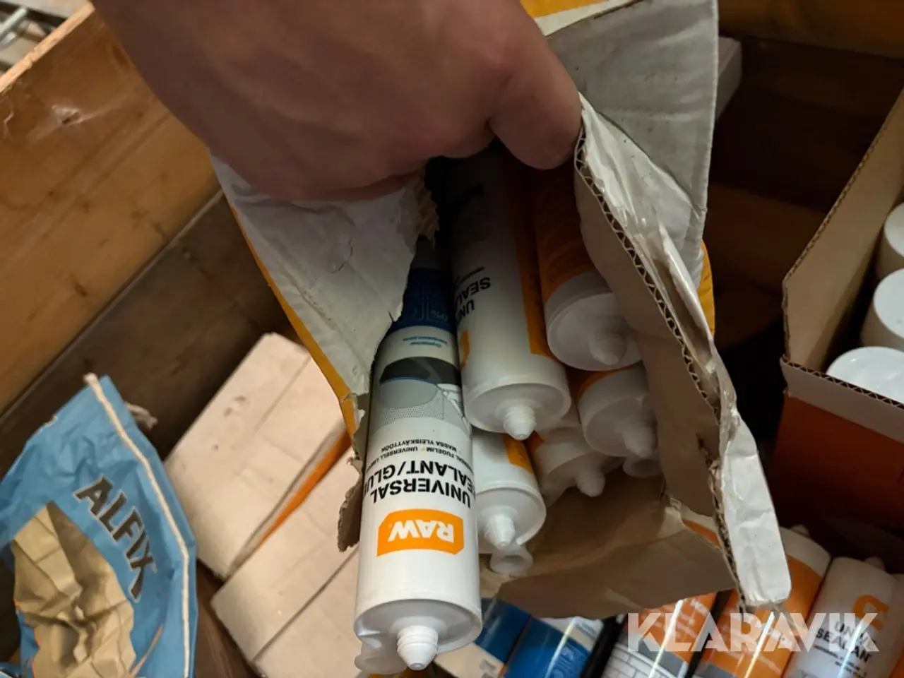 Billede 6 - Lot med fuge, skum mm